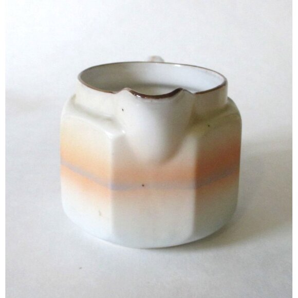 Vintage Nippon China Landscape Windmill Sugar Creamer Set Replacement Dinnerware - Picture 10 of 12